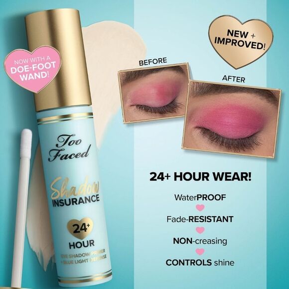 Too Faced Shadow Insurance Eyeshadow Primer - Picture 1 of 8